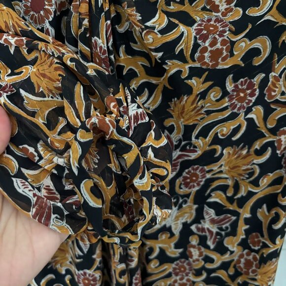 Zara Long Sleeved Maxi Dress - Picture 7 of 8